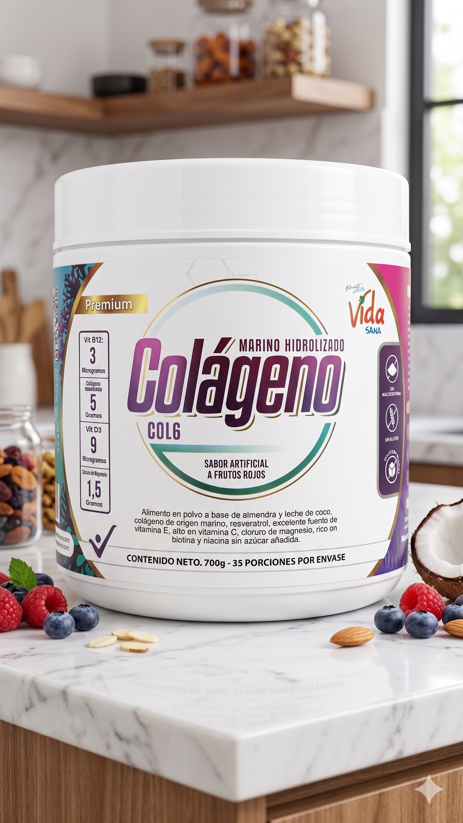 Colageno Marino Hidrolizado Vid-San 700g