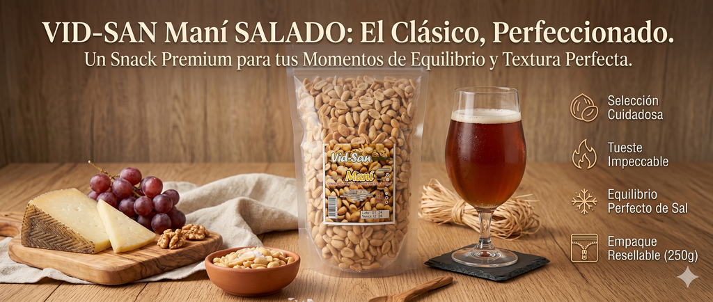 Maní Salado Vid-San 250g