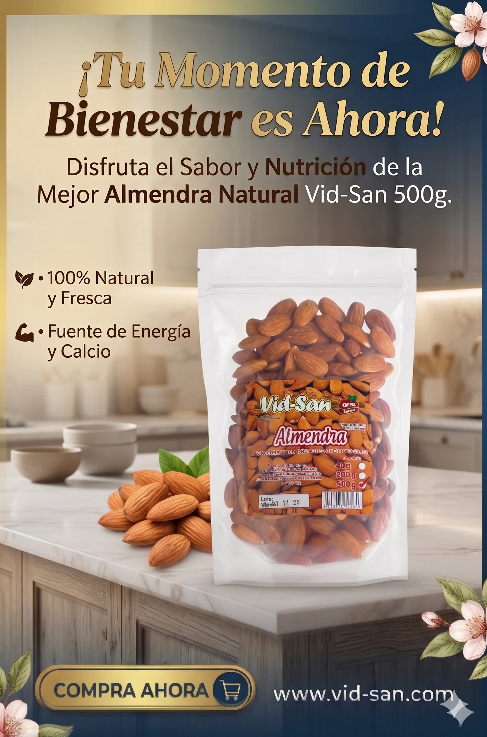 Almendra Natural Vid-San