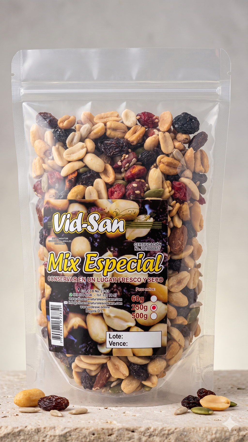 Mix Especial Vid - San 250g
