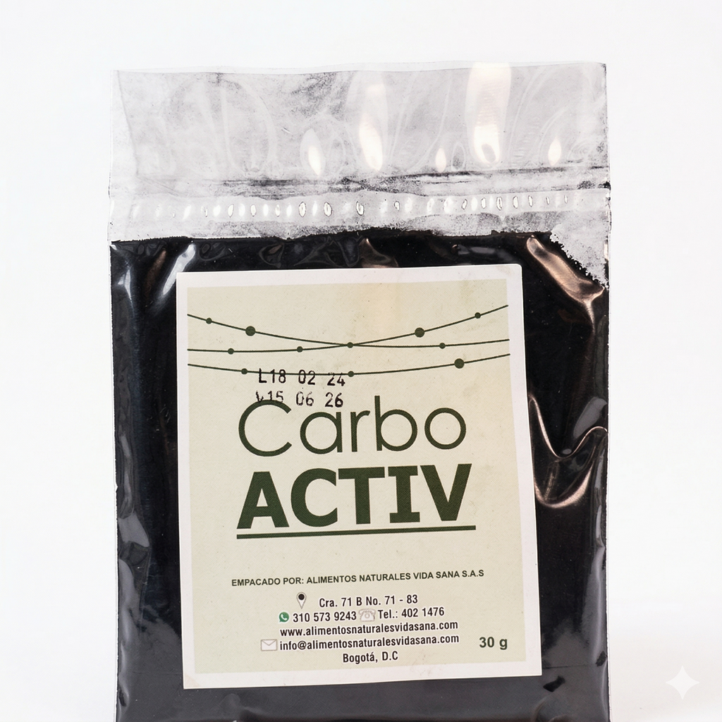 Carbón Activado Vid-San - 30g