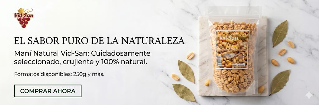 Maní Natural Vid-San 250g