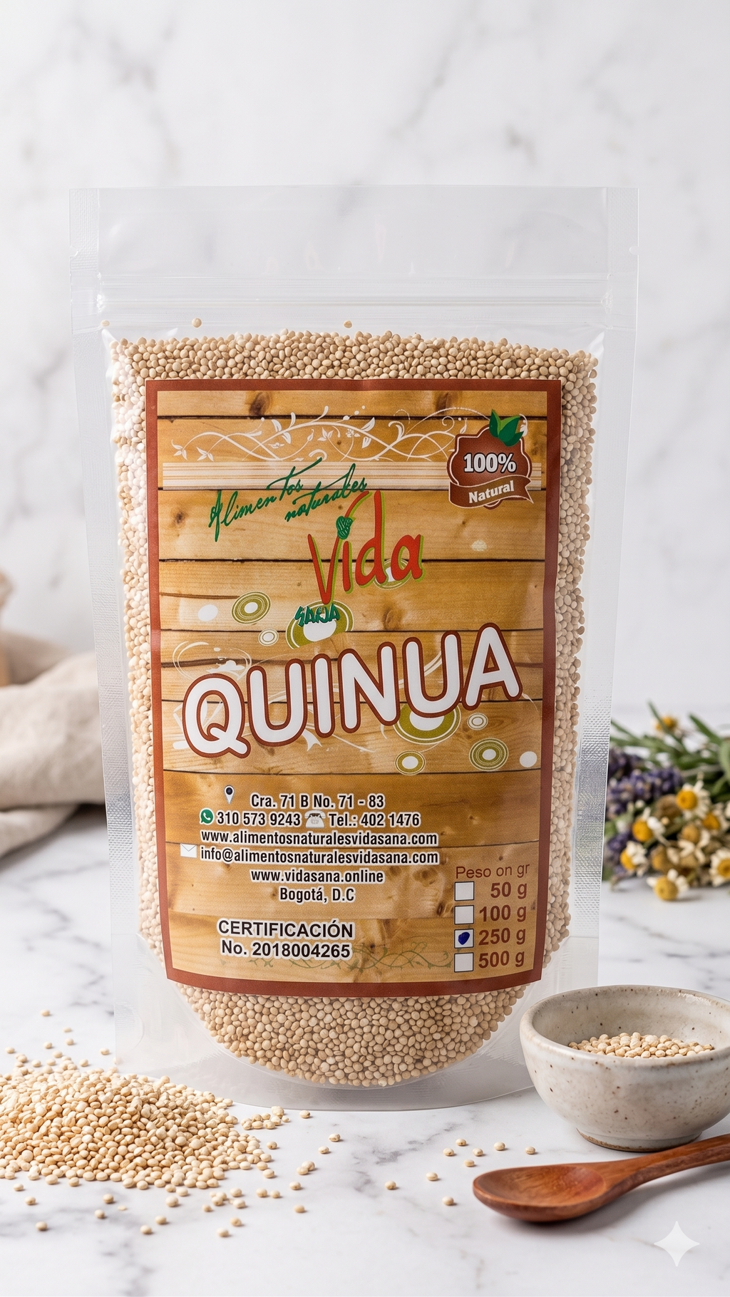 Quinua Pepa Vid-San 250g