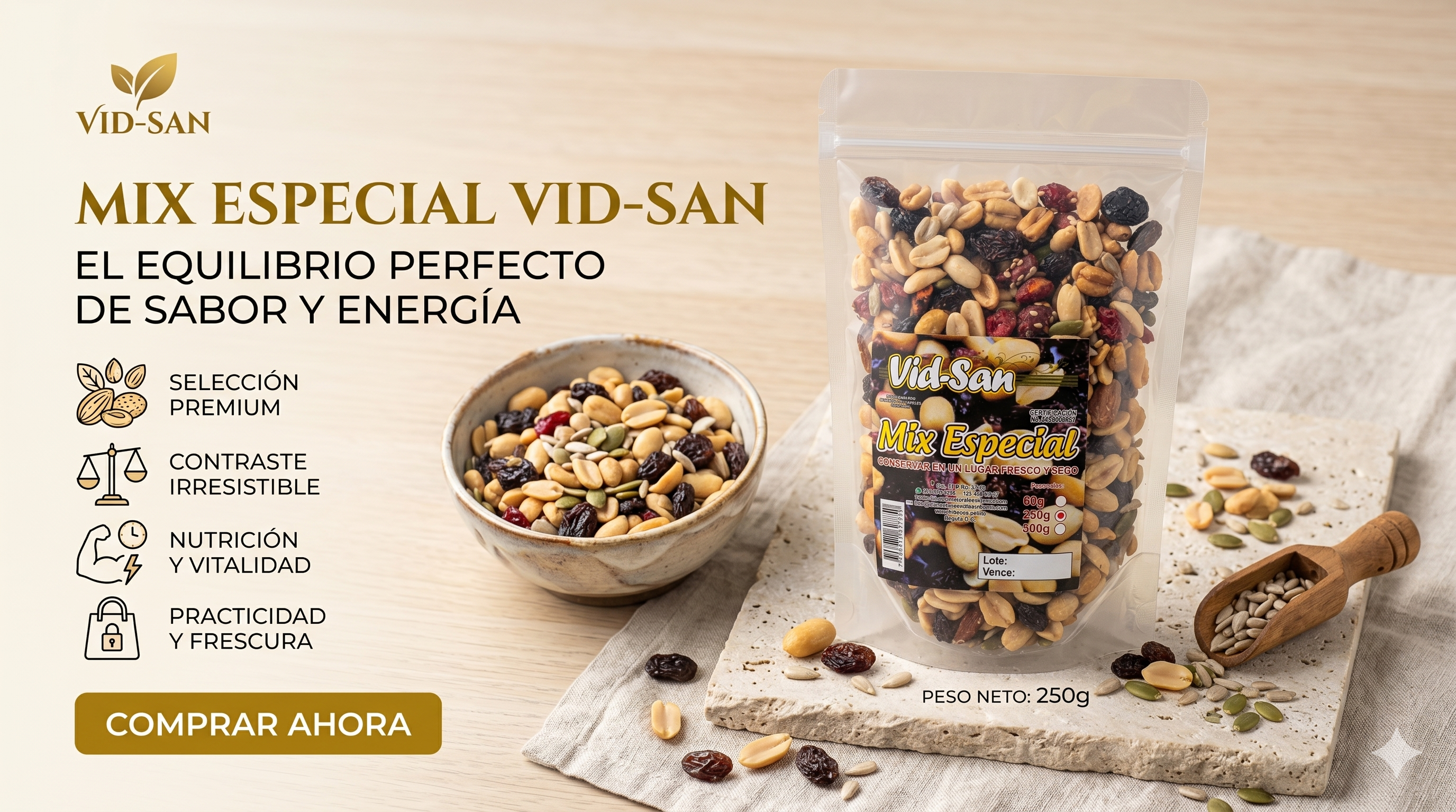 Mix Especial Vid - San 250g