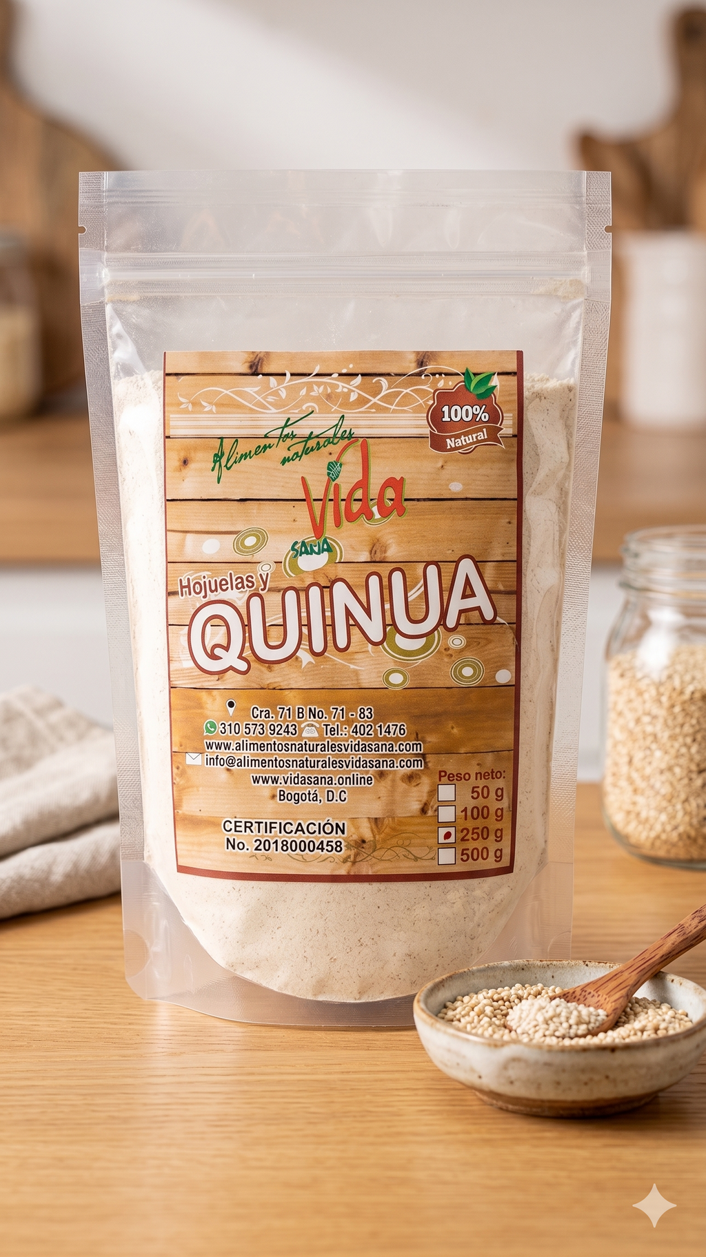 Quinua Molida Vid-San 250g